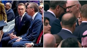 Vučić u prvom redu na samitu u Parizu: Predsednik se srdačno pozdravio sa Makronom (FOTO)