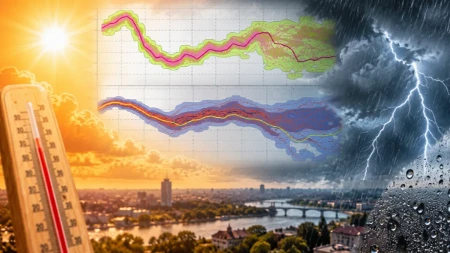 U Srbiju stižu zahlađenje, kiša i grmljavina! Temperatura pada na oko 20 stepeni