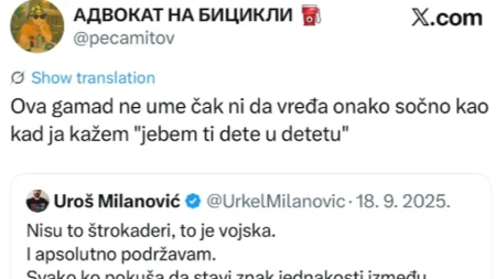 Skandal! Kandidat na tzv. "studentskoj listi": J***m ti dete u detetu!