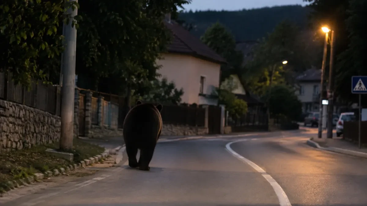 Divlja zver špartala ulicama Glamoča: Automobil mu za petama - vozači u neverici!