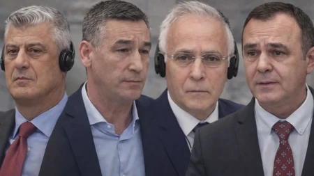 Albanci počeli da prave haos u Prištini! Skandiraju "OVK": Čekamo da žalbeni postupak poništi presude!