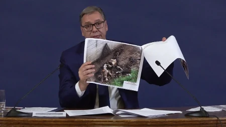 "Nema odgovornosti za Žutu kuću!" Vučić o presudi vođama zločinačke OVK, pokazao jezive slike zločina nad Srbima