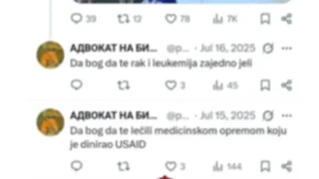 133. na "studentskoj" listi želi rak deci, a Srbi su mu gamad - treba li ovakvi da vode našu zemlju?!