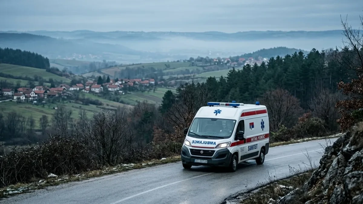 Užas u Vranju: Auto udario ženu dok je prelazila ulicu sa decom