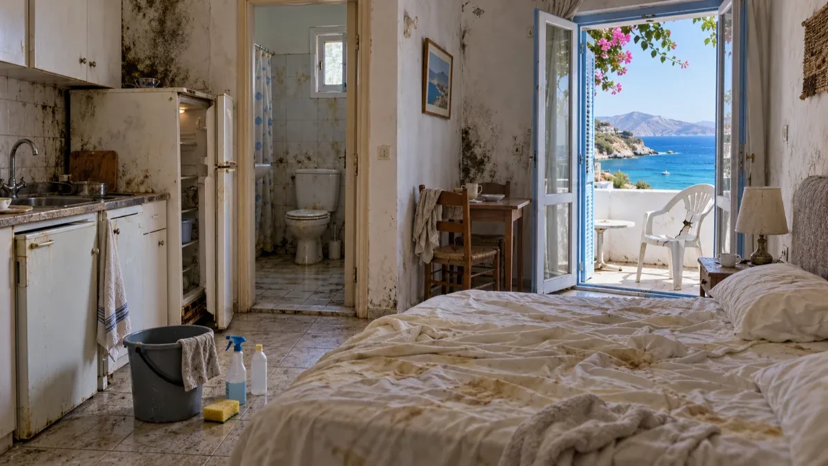 Šerpom otpušavala WC, a gosti iz nje da jedu?! Milica opisala užas u smeštaju od 578 evra na Tasosu!