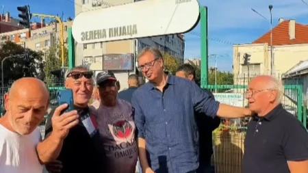 "Uvek je najzanimljivije na pijaci" Vučić: Bili su prisutni i aktivisti tzv. studentske liste, koji su iskazali nedvosmislenu mržnju, ali nisu imali nikakve predloge (VIDEO)