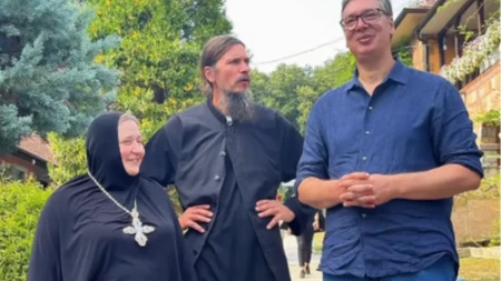 „Ovde je mir pronalazio i despot Stefan“: Vučić objavio poruku iz Koporina