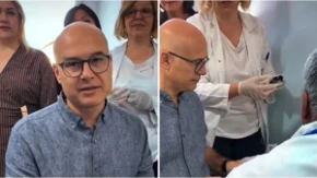 Lider SNS Vučević posetio Ćupriju: "Ministarstvo dovodi mobilne ambulante u najmanja i najudaljenija mesta" (VIDEO)