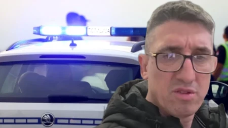 Brutalno hapšenje Kristijana Golubovića! Policija ga oborila na zemlju, građani šokirano posmatrali (FOTO)