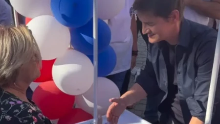 Brnabić iz Vršca: „Izaberite ljubav umesto mržnje, rad i red umesto haosa“