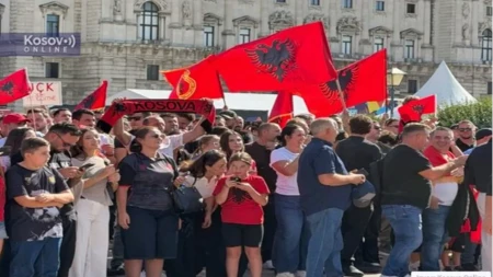 Pevanje i veličanje zločinaca: Skandalozne provokacije albanske dijaspore!