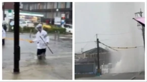 Jezivi snimci snažnog nevremena! Žena zatrpana u odronu posle oluje kakva se ne pamti 