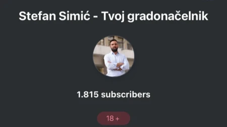 Stefan Simić sebe proglasio gradonačelnikom i uporno traži aplauze! Samopromocija, egotrip, arogancija... Posao već završio, ali samo u svojoj glavi!
