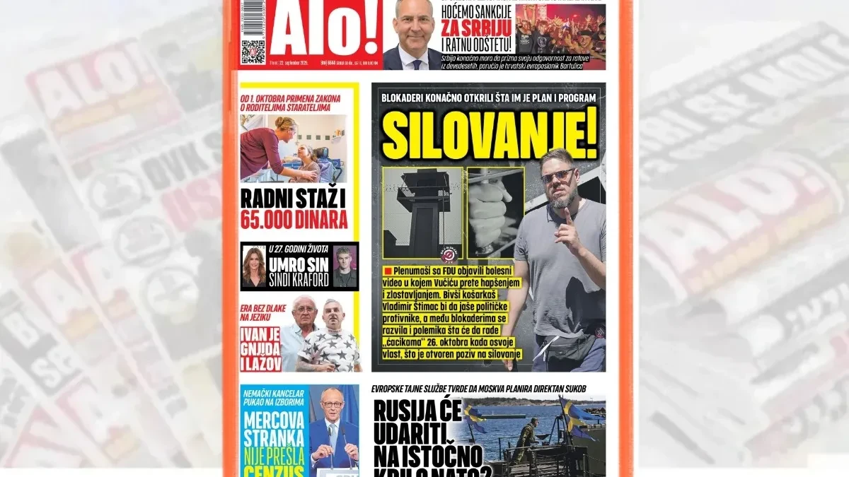 Blokaderi konačno otkrili šta im je plan i program: Silovanje!