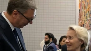 Vučić sa Fon der Lajen: Verujem da će Srbija ubrzati svoj put ka članstvu u EU