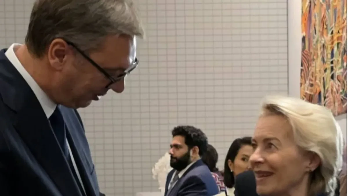 Vučić sa Fon der Lajen: Verujem da će Srbija ubrzati svoj put ka članstvu u EU