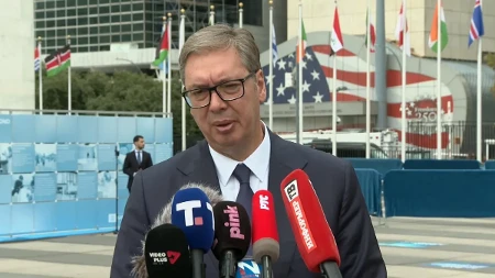 Vučić se sastao sa predsednikom Somalije u Njujorku