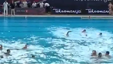Sevale pesnice! Tuča na kraju meča Partizan - Novi Beograd (VIDEO)