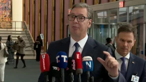 Vučić o podršci blokaderima: „Uz njih su Kurti i Plenković, svima želim dobru utakmicu“