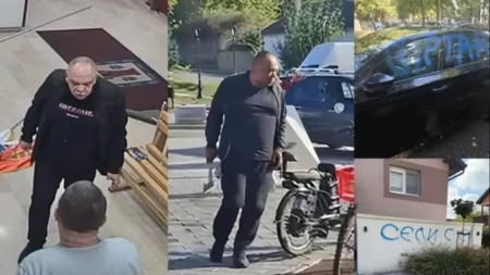 Zoran Sekeruš krvnički razbijao štandove SNS-a! Vođa blokadera u Kuli sekirom napao ljude, povredio dvoje aktivista