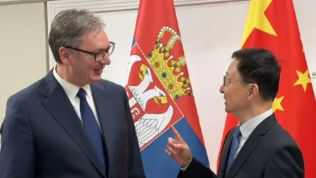 Vučić sa Džengom: Razgovor o daljem jačanju čeličnog prijateljstva i strateškog partnerstva Srbije i Kine