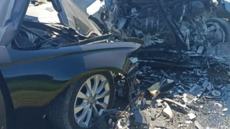 Vozač "golfa" prešao u suprotnu traku i zakucao se u auto: Usmrtio baku i dete staro svega 2 godine kod Bujanovca 