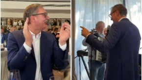 Vučić posvetio ovu pesmu političkim protivnicima: "Pevaću im istu pesmu i 25. oktobra uveče!"