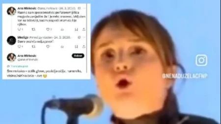 Ona će da pita ko truje narod?! Mirkovićka sa "studentske" liste tvrdi da pristalice SNS-a prepoznaje po licu!