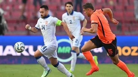 Srbija - Holandija: Gosti poveli iz penala