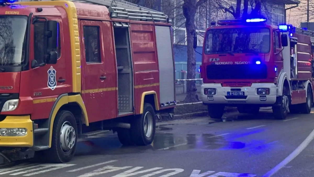 Požar u centru Beograda: Gori garaža na Obilićevom vencu