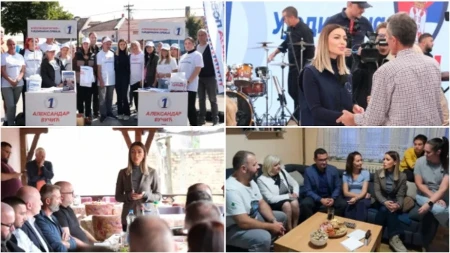 Mesarović sa građanima Kikinde, Obrenovca i Barajeva: Naša politika je politika koja u prvi plan stavlja mir, stabilnost i ekonomski napredak Srbije