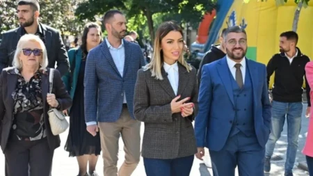 "Pred građane izlazimo sa rezultatima i jasnim planom za budućnost": Adrijana Mesarović u Pančevu