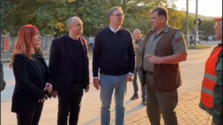 "Divna je saradnja, al Vučiću ti daj pare!" Vučić se našalio  sa meštanima Žagubice
