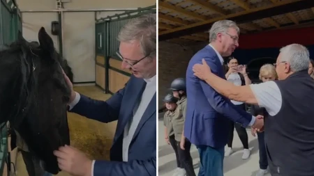 Vučić nastavlja bitku za Srbiju! Narod ga dočekao aplauzom , kamiondžije ga pozdravljaju, ljudi prilaze da ga zagrle