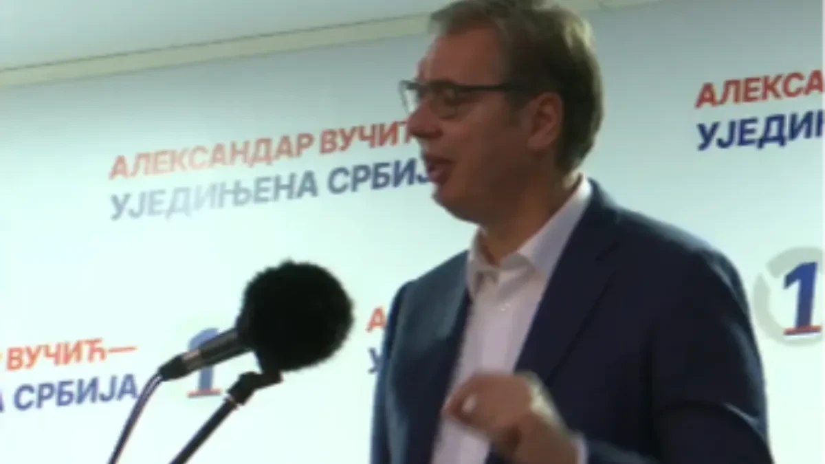 Vučić zagrmeo iz Negotina: „Hteli su da nam sruše porodicu, državu i Srbiju“