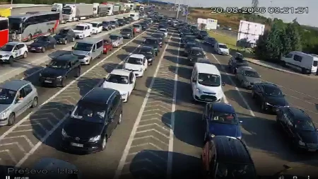 Kolaps na izlazu iz Srbije: Vozači zarobljeni u koloni čak 5 sati!