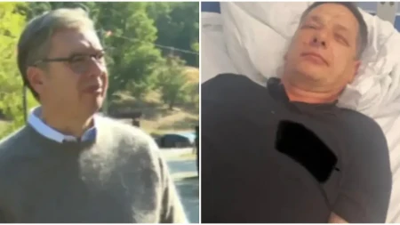 "Leži sa teškim povredama glave" Vučić o nasilju u Nišu, planira da poseti napadnutog aktivistu SNS