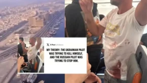 Isplivao snimak haosa iz aviona: Piloti Rus i Ukrajinac se pobili: Krv na sve strane, da li je pokušano namerno rušenje?
