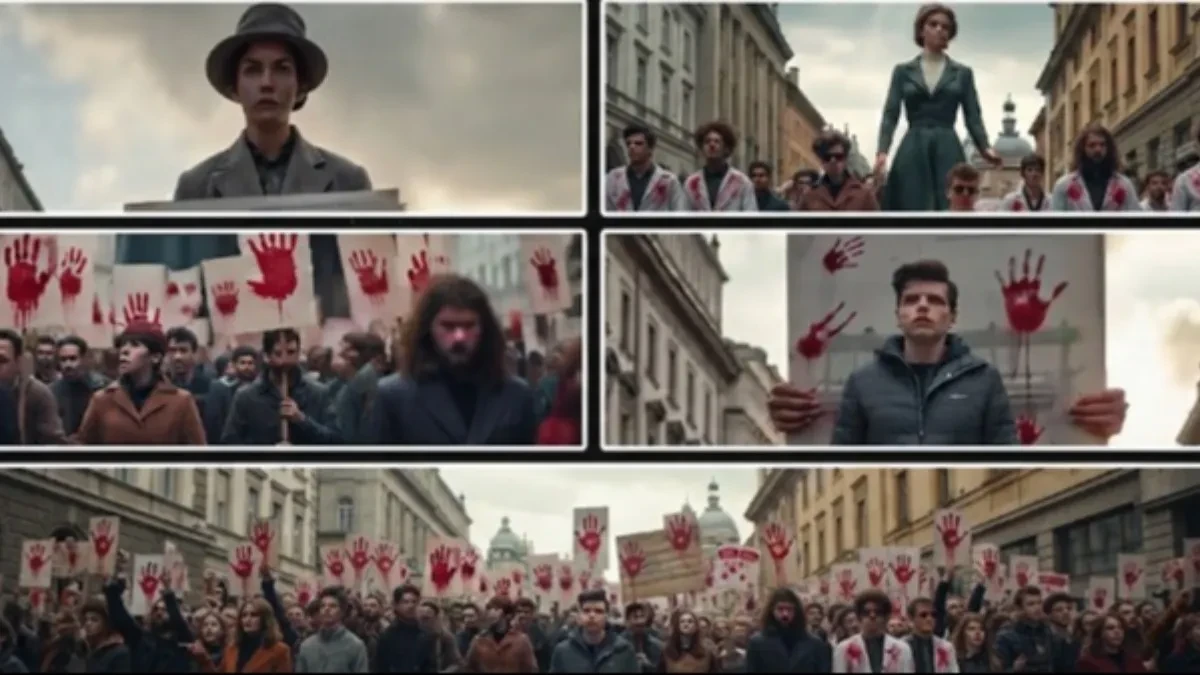 Distopija o kojoj maštaju blokaderi: Zombiji - sledbenici krvave šake, jezivi spot zgrozio Srbiju (VIDEO)