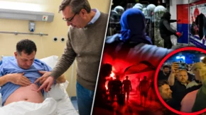 Dva lica Srbije: Blokaderi seju krv i premlaćuju, Vučić u bolnici obilazi povređene!