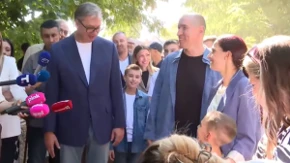 "Kakav bre Portugal?!" Razgovor Vučića i mališana na Paliću nasmejao sve prisutne