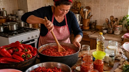 Recept za makedonski pinđur: Starinska salata bez koje se ne može zamisliti zima