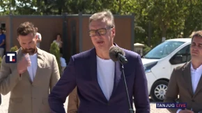 "Hteo sam da kažem da ste dobar čovek" Dečak se obratio Vučiću u Somboru: To je za mene velika čast