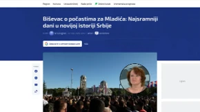 Blokaderi pljuju po srpskom heroju i to na dan njegove sahrane!