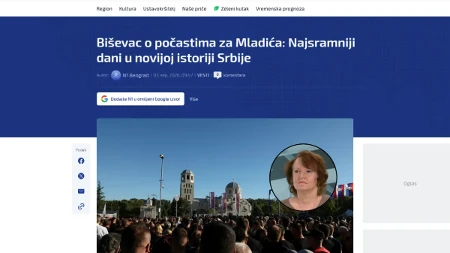 Blokaderi pljuju po srpskom heroju i to na dan njegove sahrane!