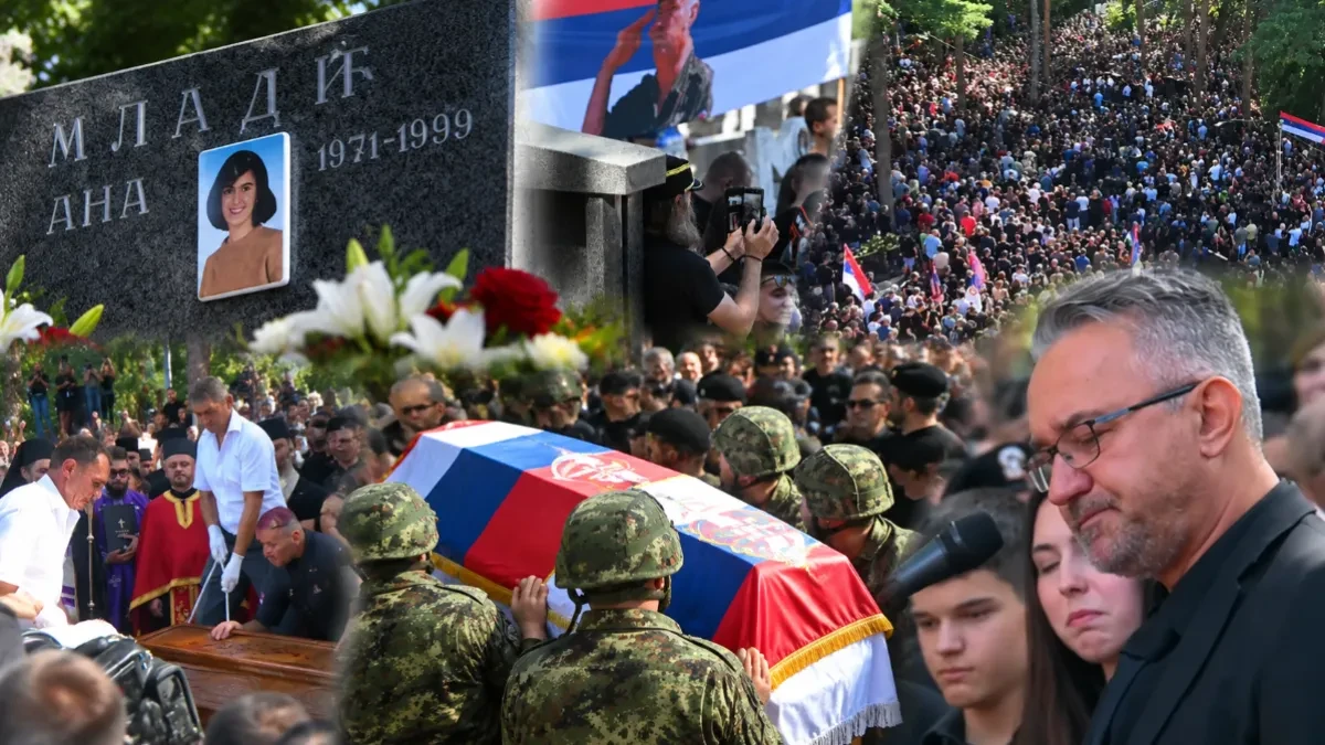 Sahranjen Ratko Mladić! Suza suzu stiže zbog reči sina: Putuj komandante, nama ostaje da se ponosimo tobom