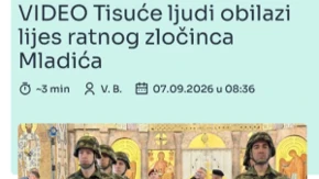 Hrvati, Crnogorci i Bošnjaci se utrkuju ko će više da pljune po Srbiji! "I šta kažete, pomirenje sa komšijama?"