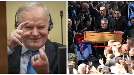 Mač pored kovčega, prsten na sinovljevoj ruci! Dva detalja obeležila poslednji ispraćaj generala Mladića, ovo je njihova simbolika (FOTO)