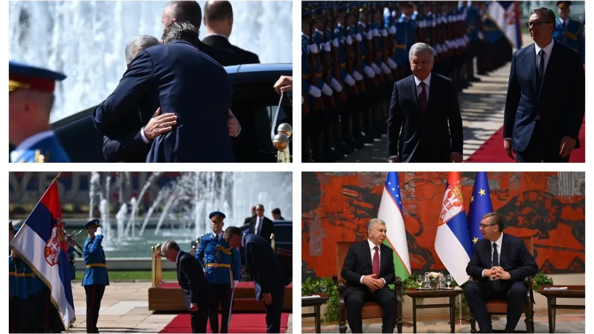 "Potvrda prijateljstva, delimo ciljeve i viziju" Vučić održao sastanak sa liderom Uzbekistana, uručiće mu divan orden (FOTO/VIDEO)