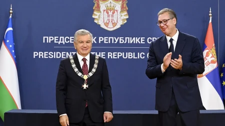 Aleksandar Vučić ugostio Šavkata Mirzijojeva: Srbija i Uzbekistan ispisuju novu stranicu zajedničke istorije